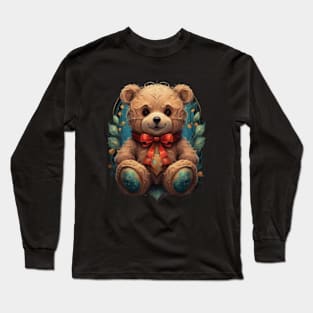 Cute Teddy-Bear Long Sleeve T-Shirt